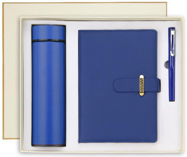 Vacuum Flask, Pen & Notebook Giftset