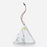 Trigular Coin Pouch - White