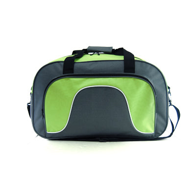 Carnes Travel Bag (Grey with Green)