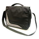 Document Bag (Black With Grey)