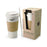 PSP Ice Beverage Travel Mug With Cork Sleeve & Straw