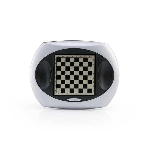 Magnetic Chess Set (Silver With Black)