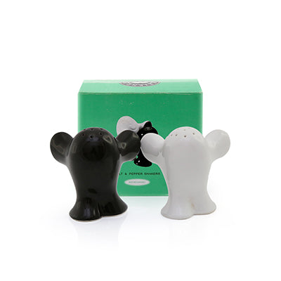 Humpty Salt & Pepper Set (Black With White)