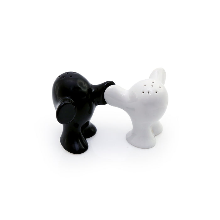 Humpty Salt & Pepper Set (Black With White)