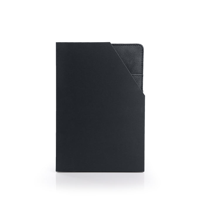 Luslax A5 Notebook With Pockets (Black)