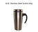 Stainless Steel Suction Tumbler