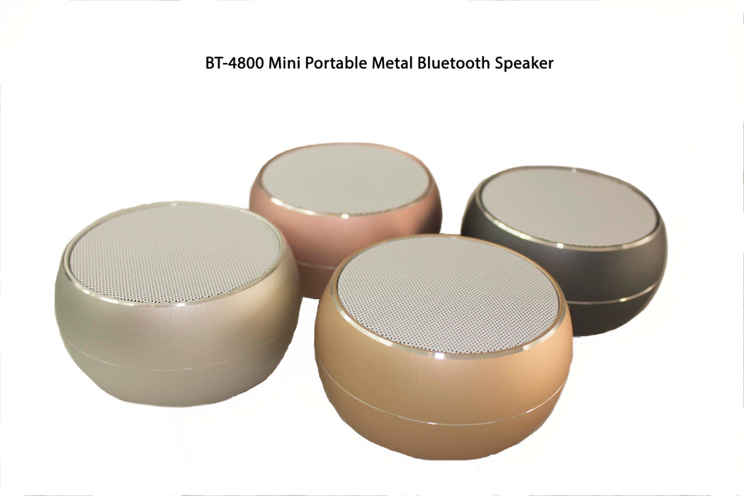 Mini Portable Metal Bluetooth Speaker