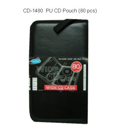 PU CD Pouch for 80 CDs