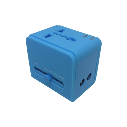 Dual USB World Multi-Adaptor