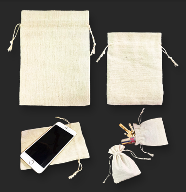 Jute Drawstring Pouch