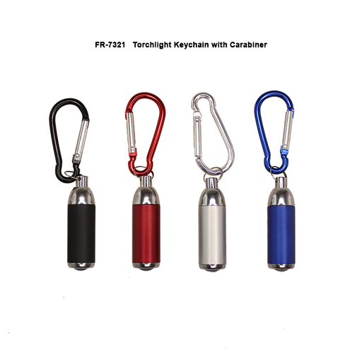 Torchlight Keychain with Carabiner