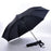 Black Handle Big Foldable Umbrella