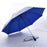 Two Fold Auto Open, UV Coated on Exterior Umbrella