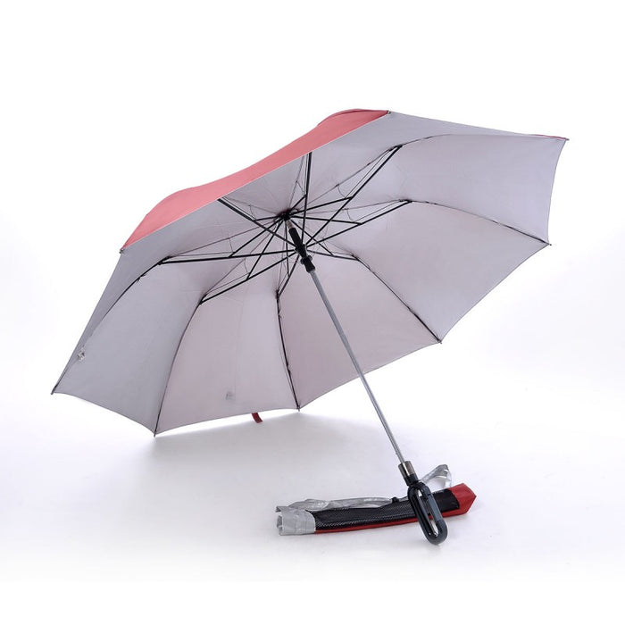 Two Fold, Windproof, Foldable Golf Umbrella 4