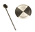 Glass with Stainless Steel Holder & Stirrer cum Straw
