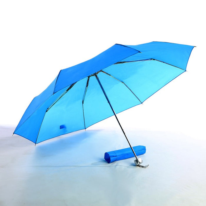 Three Fold Chrome Shaft Umbrella