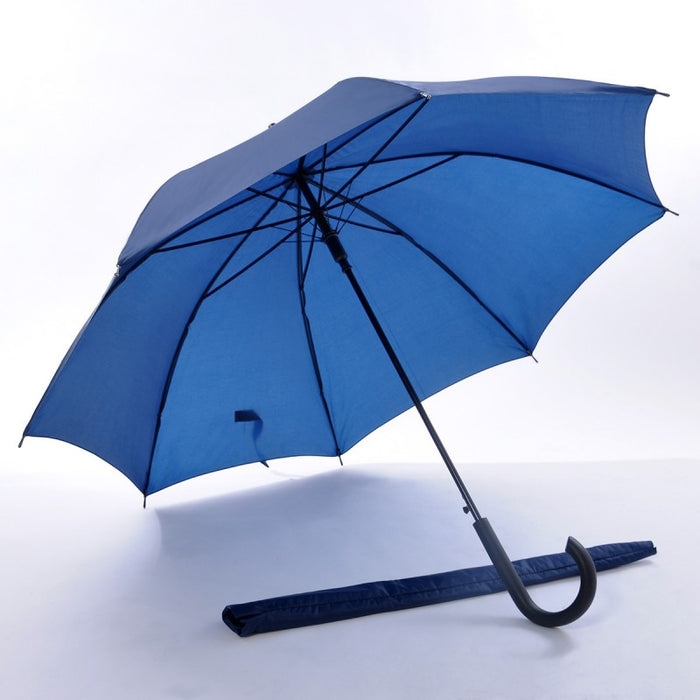 Black Curve Handle and Tip Umbrella