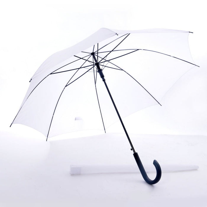 Black Curve Handle and Tip Umbrella