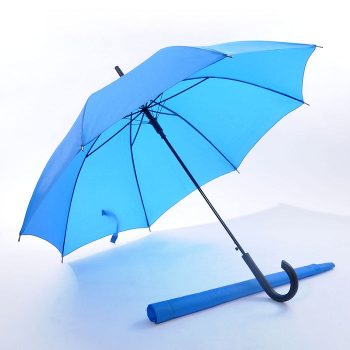 Black Curve Handle and Tip Umbrella