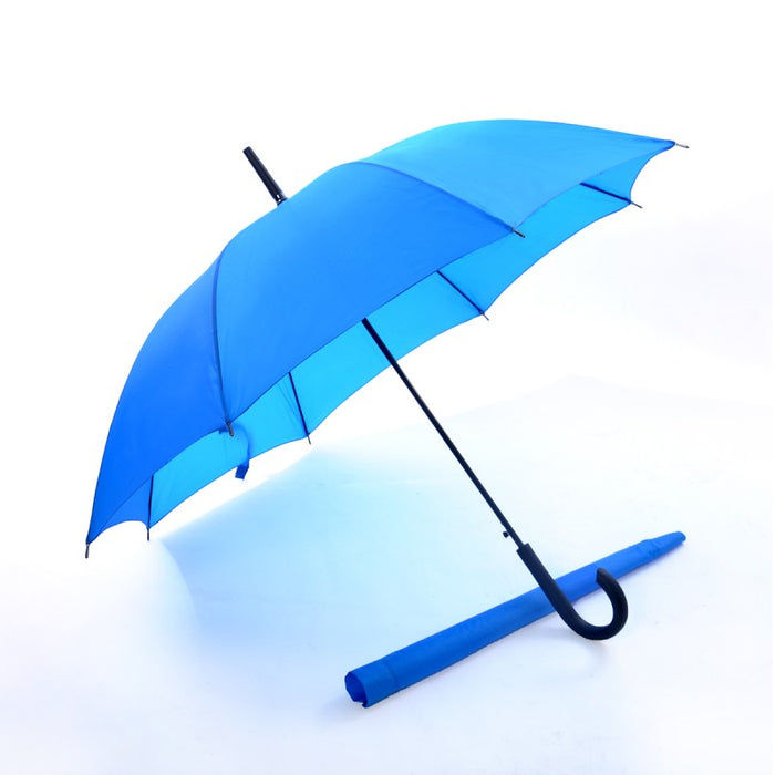 Black Curve Handle and Tip Umbrella