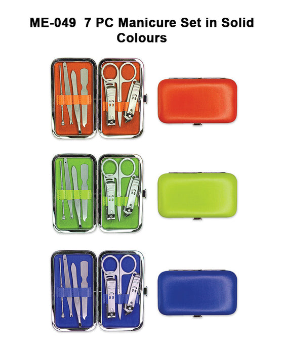 Manicure Set in Solid Colours