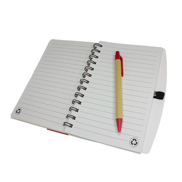 Ruler Notebook with Sticky Notes & Pen 1