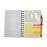 Ruler Notebook with Sticky Notes & Pen 1