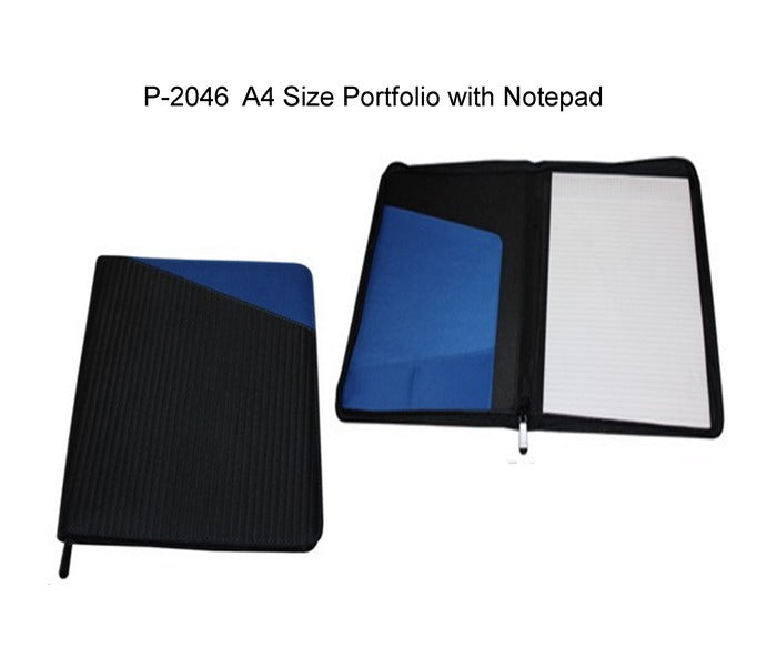 A4 Size Portfolio with Notepad