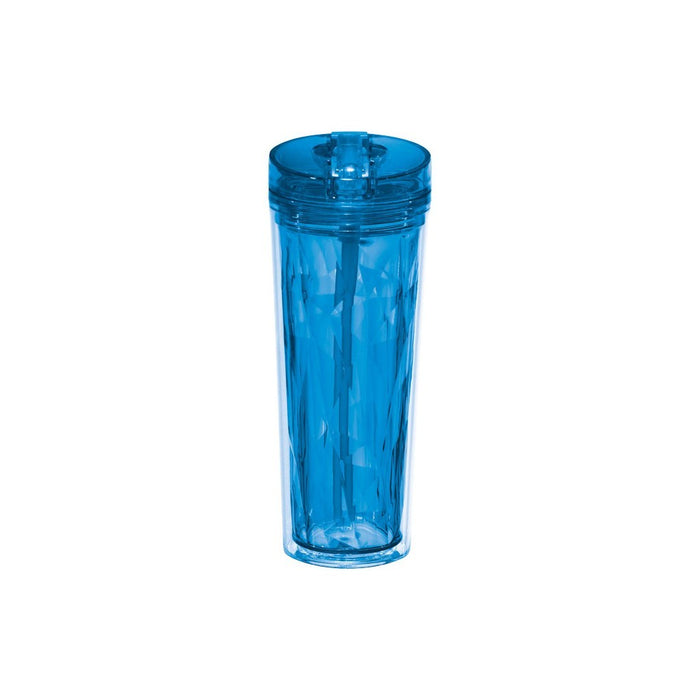 Hot & Cold Flip n Sip Geometric Insulating Tumbler