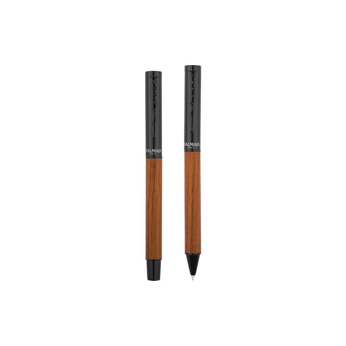 Woodgrain Duo Pen Set