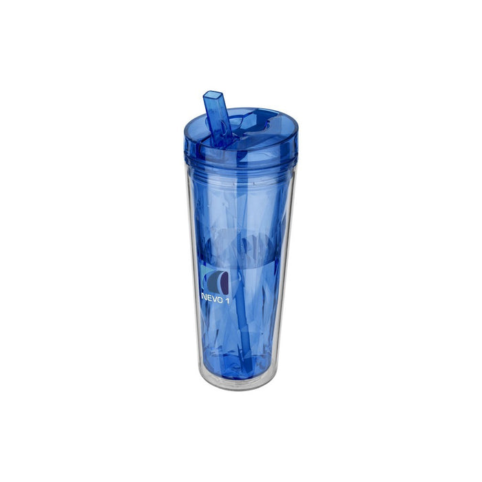 Hot & Cold Flip n Sip Geometric Insulating Tumbler