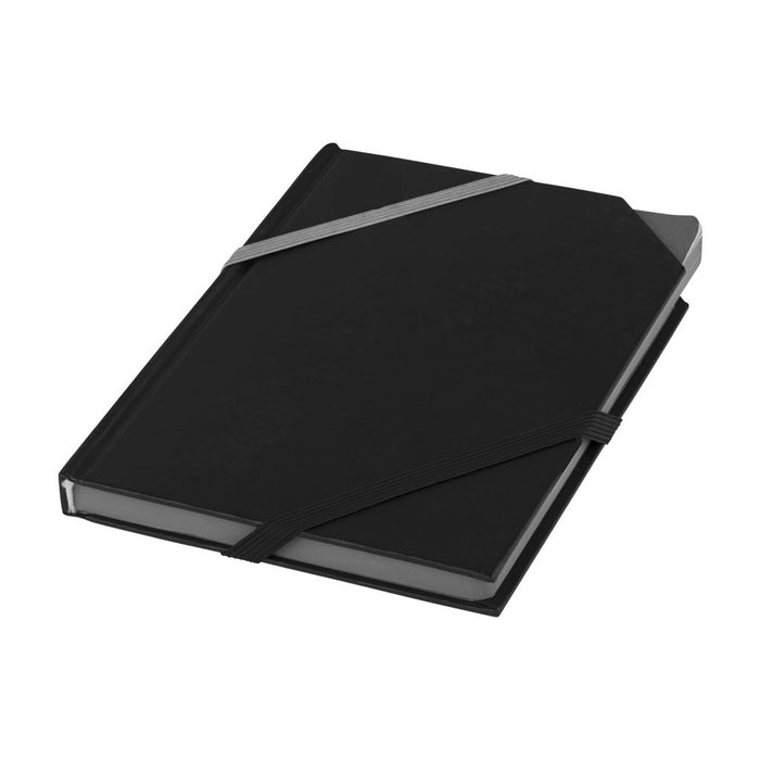 Stripe Double Elastic Notebook