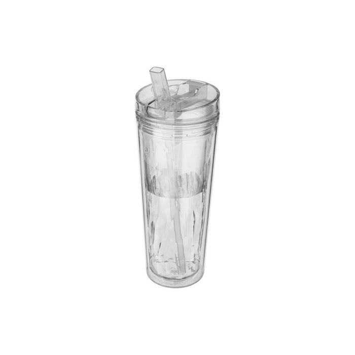 Hot & Cold Flip n Sip Geometric Insulating Tumbler