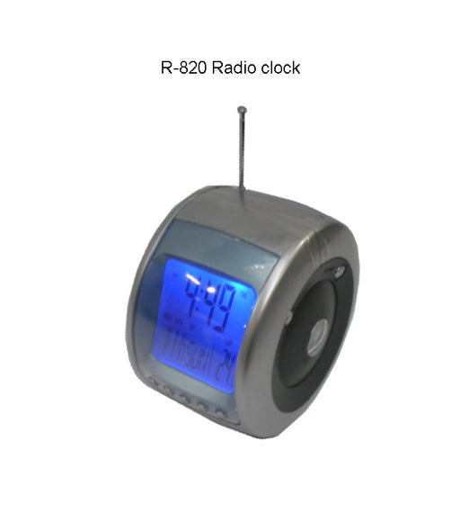 Radio Clock with Blue Lite