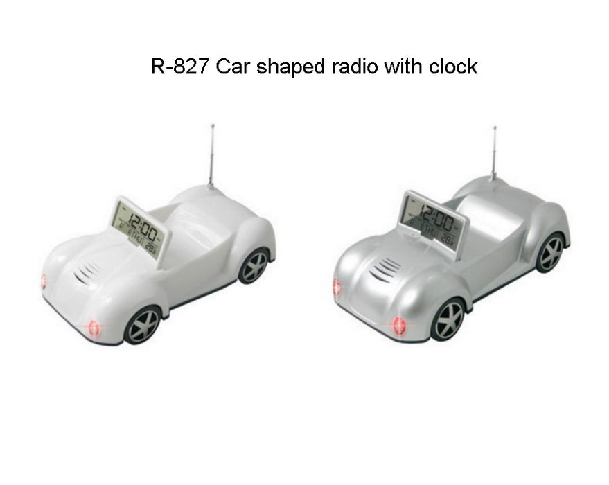 Car Shape Radio with Clock