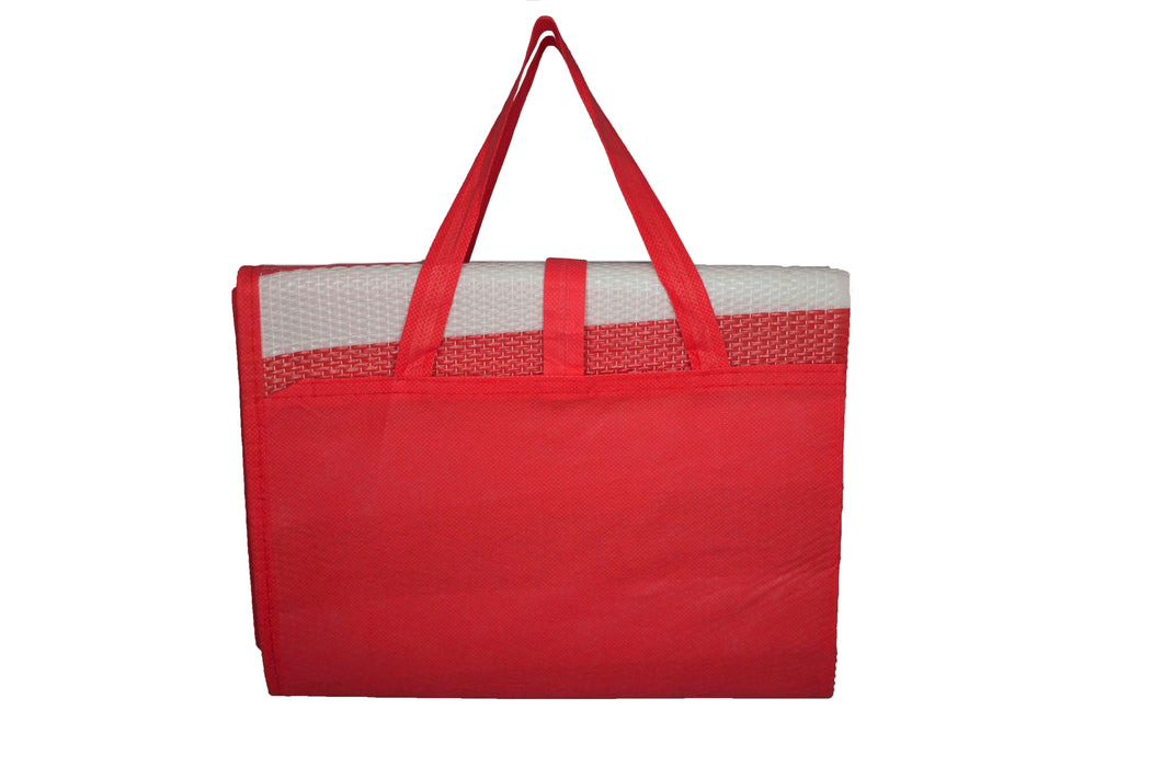 Beach Mat with Inflatable Cushion/ Pillow and Carrier Bag