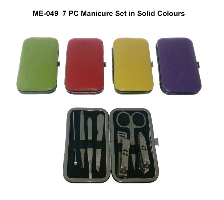 Manicure Set in Solid Colours