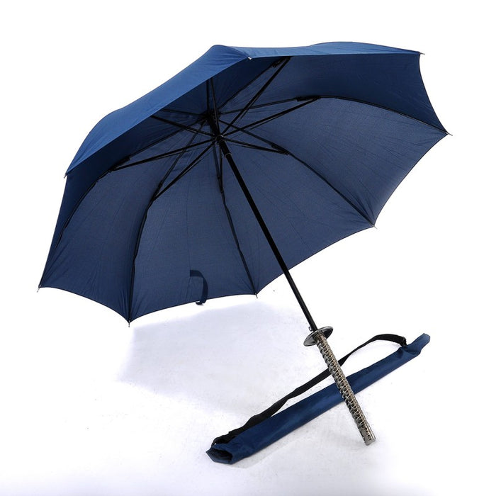 Samurai Chrome Handle Extra Long Umbrella