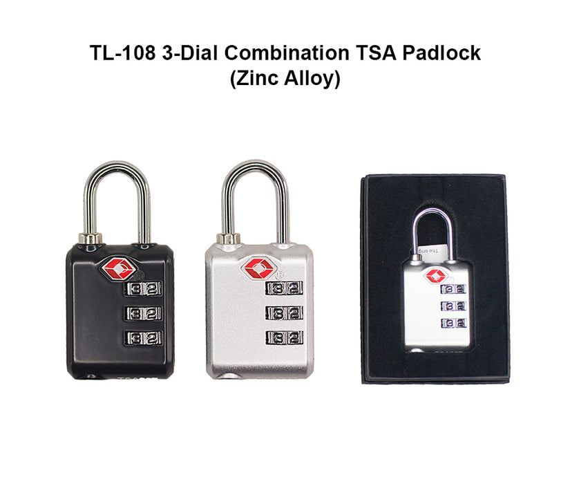 3-Dial Combination TSA Padlock 4