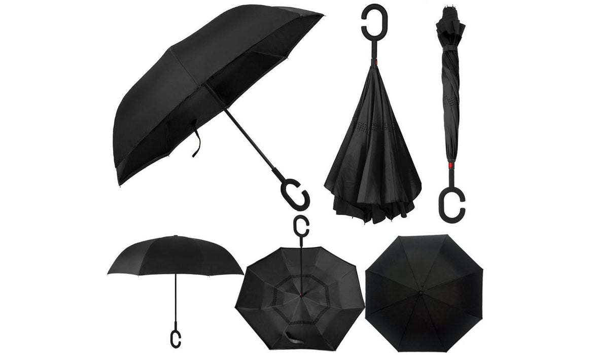 Reversible Umbrella with C Handle