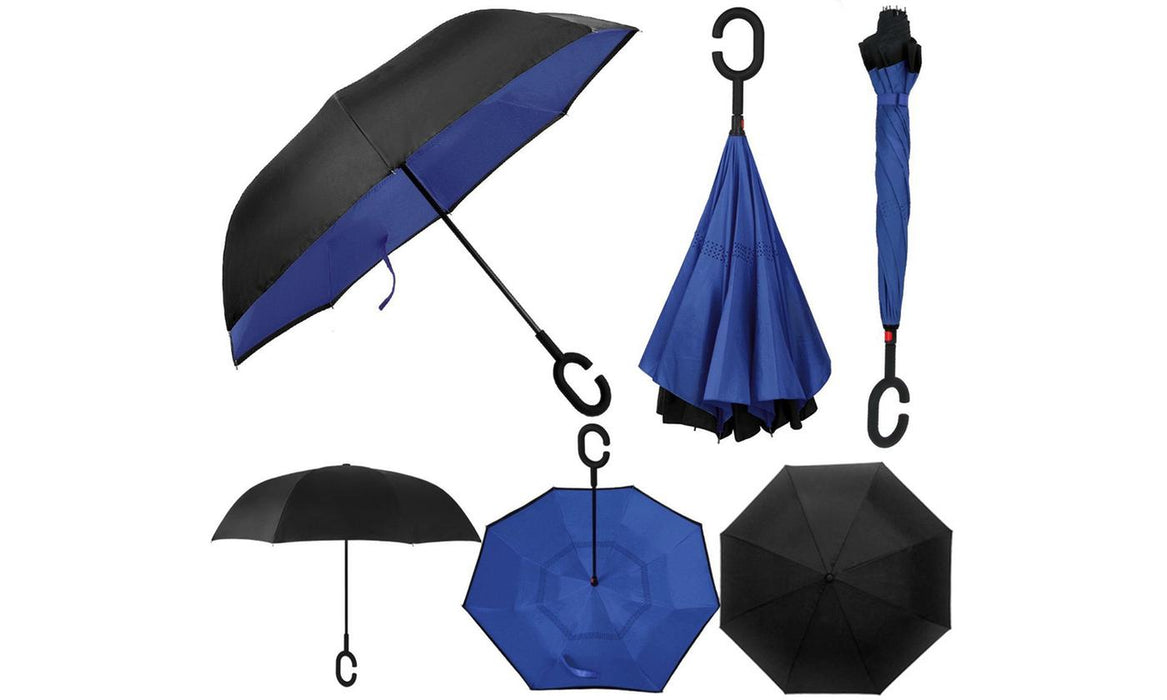 Reversible Umbrella with C Handle