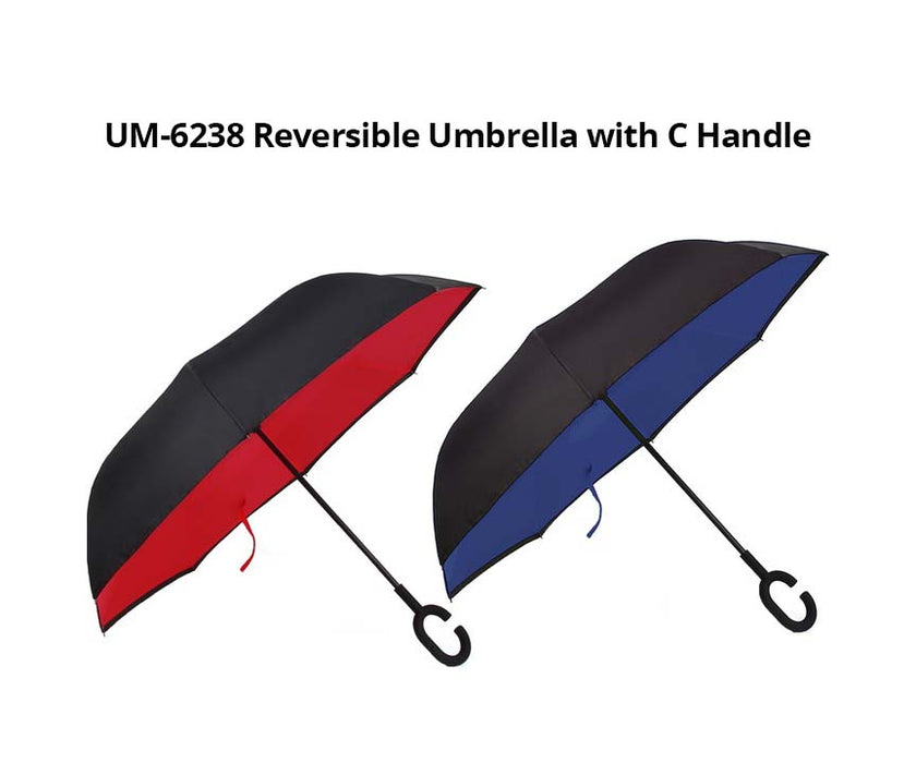 Reversible Umbrella with C Handle