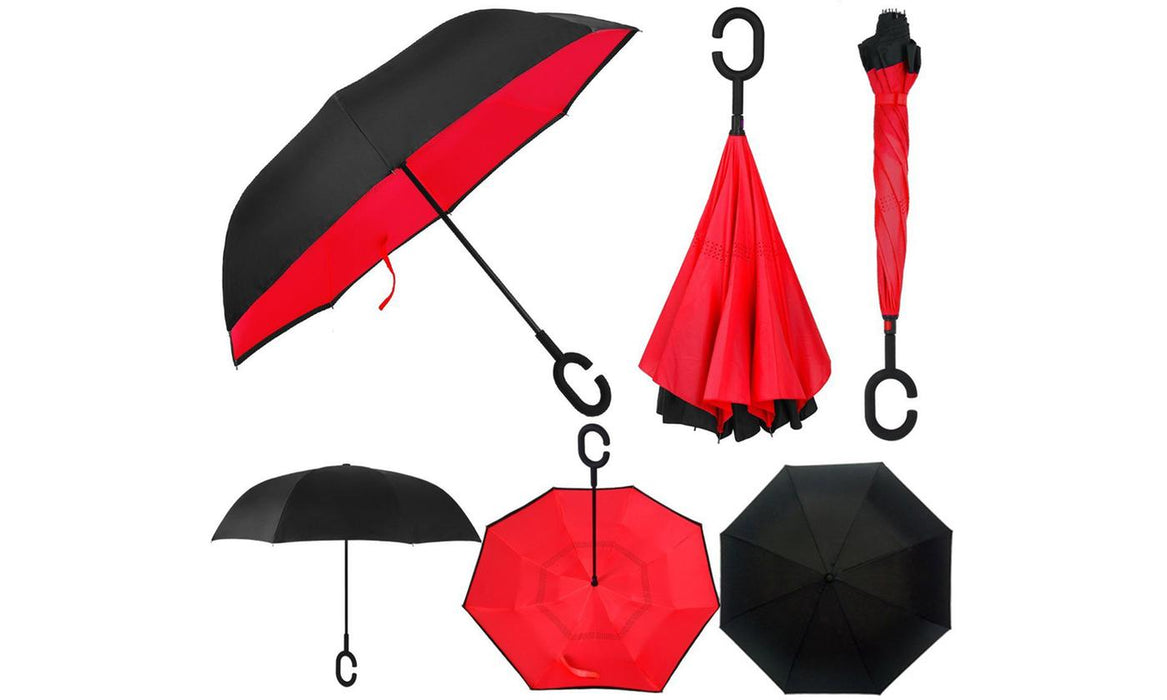 Reversible Umbrella with C Handle