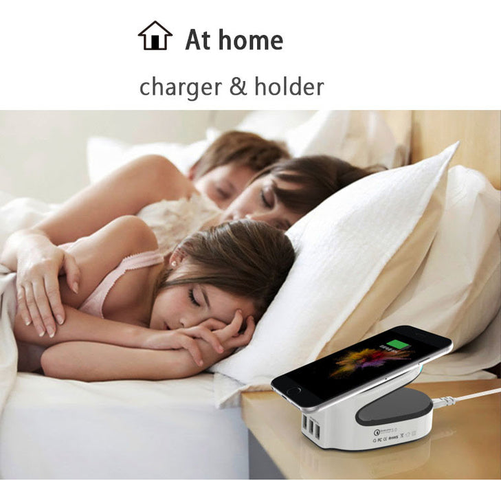 QI Universal Fast Wireless/USB Charging Wireless Charger