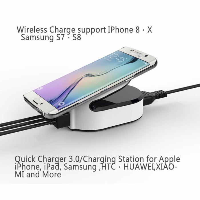 QI Universal Fast Wireless/USB Charging Wireless Charger