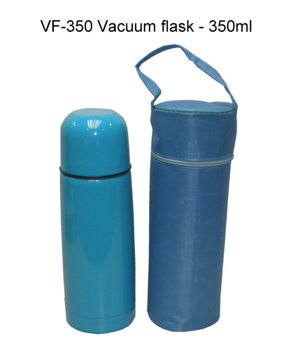 Stainless Steel Vacuum Flask with PU Pouch