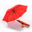 Real Wooden Shaft and Handle Extra Long Umbrella