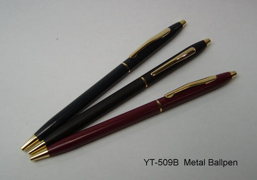 Metal Ballpen with Gold Clip 2